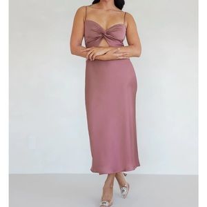 Park & Fifth Mauve Midi Dress